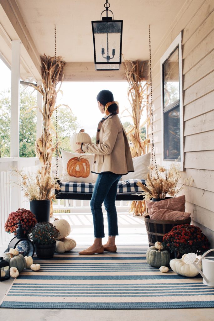 essentials for outdoor fall decorating