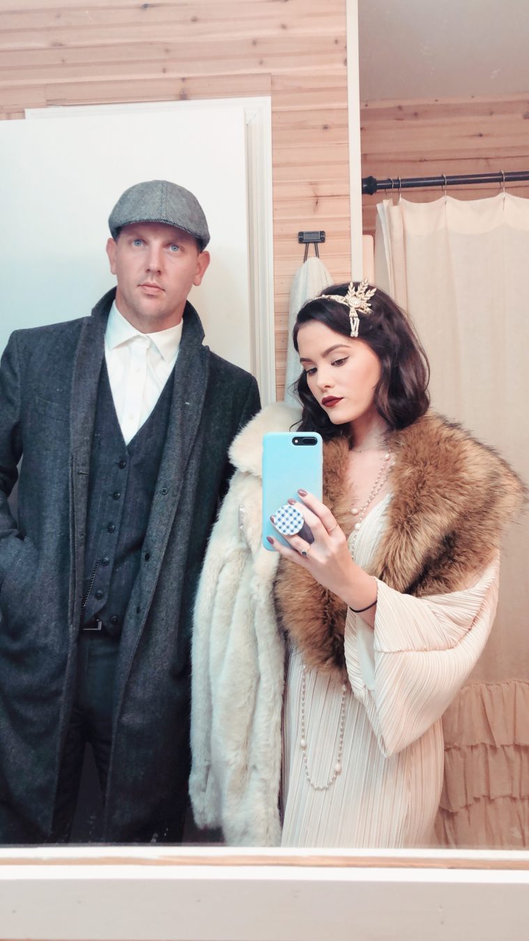 Gatsby/Peaky Blinders Couple Halloween Costume