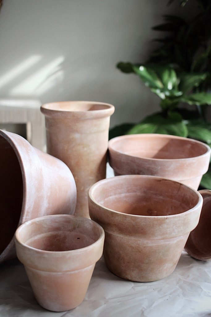 How to Make Terracotta Pots Look Old | Musings by Madison - Home Decor & DIY Blogger