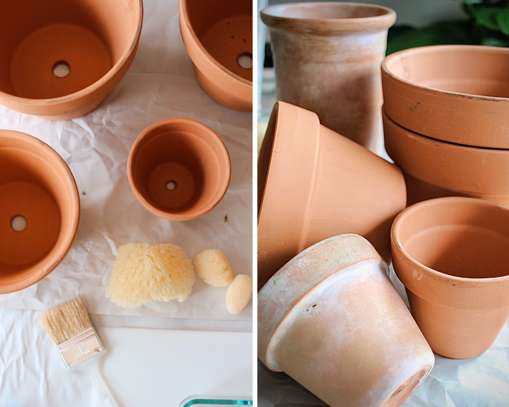 How to Make Terracotta Pots Look Old | Musings by Madison - Home Decor & DIY Blogger
