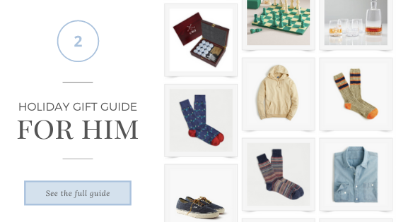 HOLIDAY GIFT GUIDE FOR HIM 2021 | Musings by Madison | Style & Lifestyle Blog by Madison Clevenstine