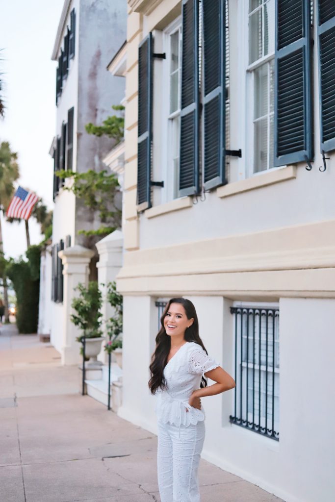 The Perfect Eyelet Jumpsuit for Spring and Summer - Musings by Madison