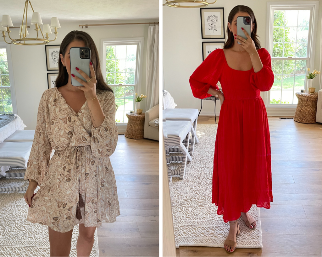 Fall 2021 Wedding Guest Dresses | Petite Luxury Fashion Blog, Musings by Madison