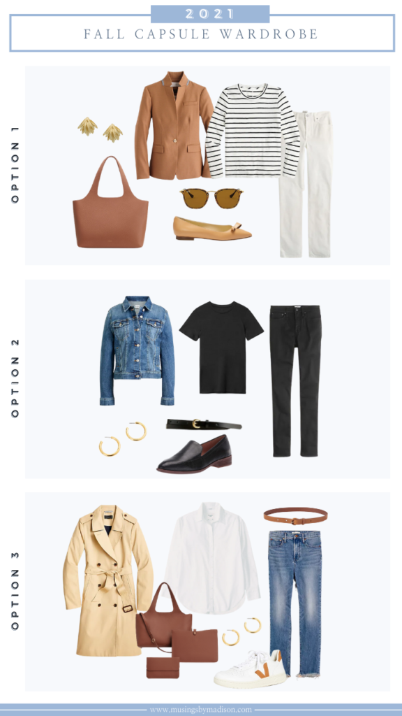 2021 FALL CAPSULE WARDROBE - MUSINGS BY MADISON