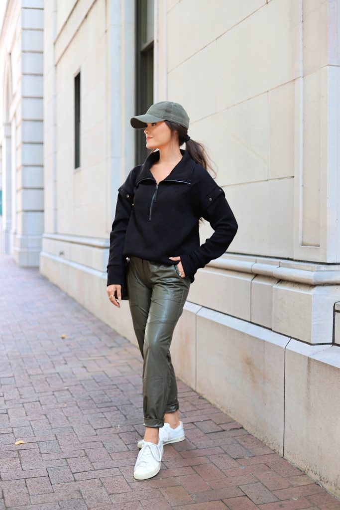 LEATHER PANTS FOR FALL | MUSINGS BY MADISON - STYLE AND LIFESTYLE BLOG