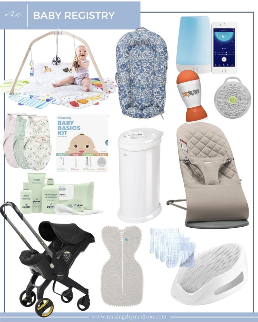 WHAT'S ON OUR BABY REGISTRY | MUSINGS BY MADISON CLEVENSTINE