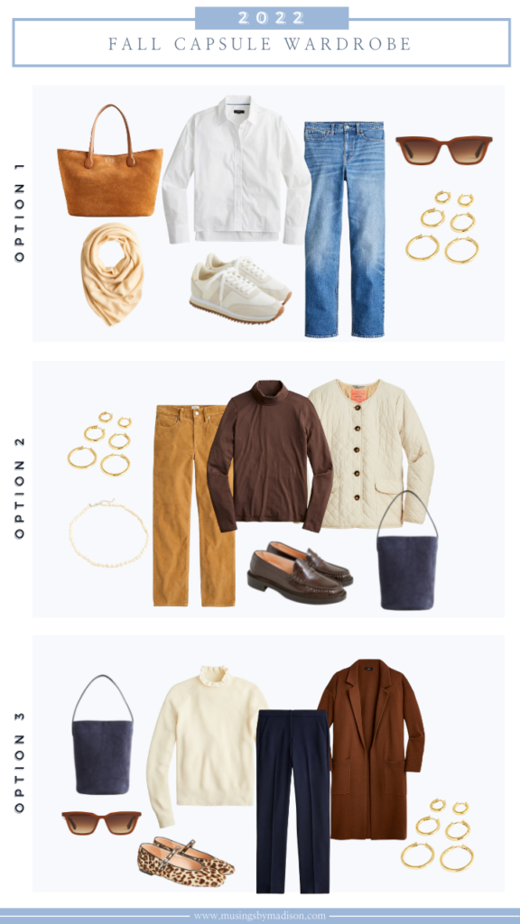2022 fall capsule wardrobe - musings by madison clevenstine - classic style blog