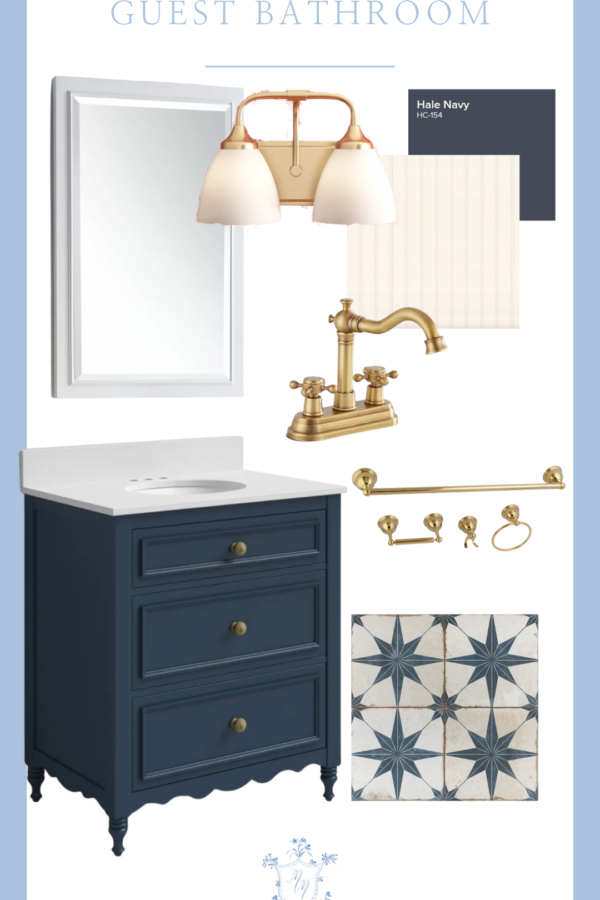 GUEST BATHROOM RENOVATION PLANS WITH WAYFAIR | HOME DECOR BLOGGER MADISON CLEVENSTINE